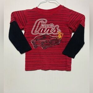 Boys Longsleeve Muscle Car shirt